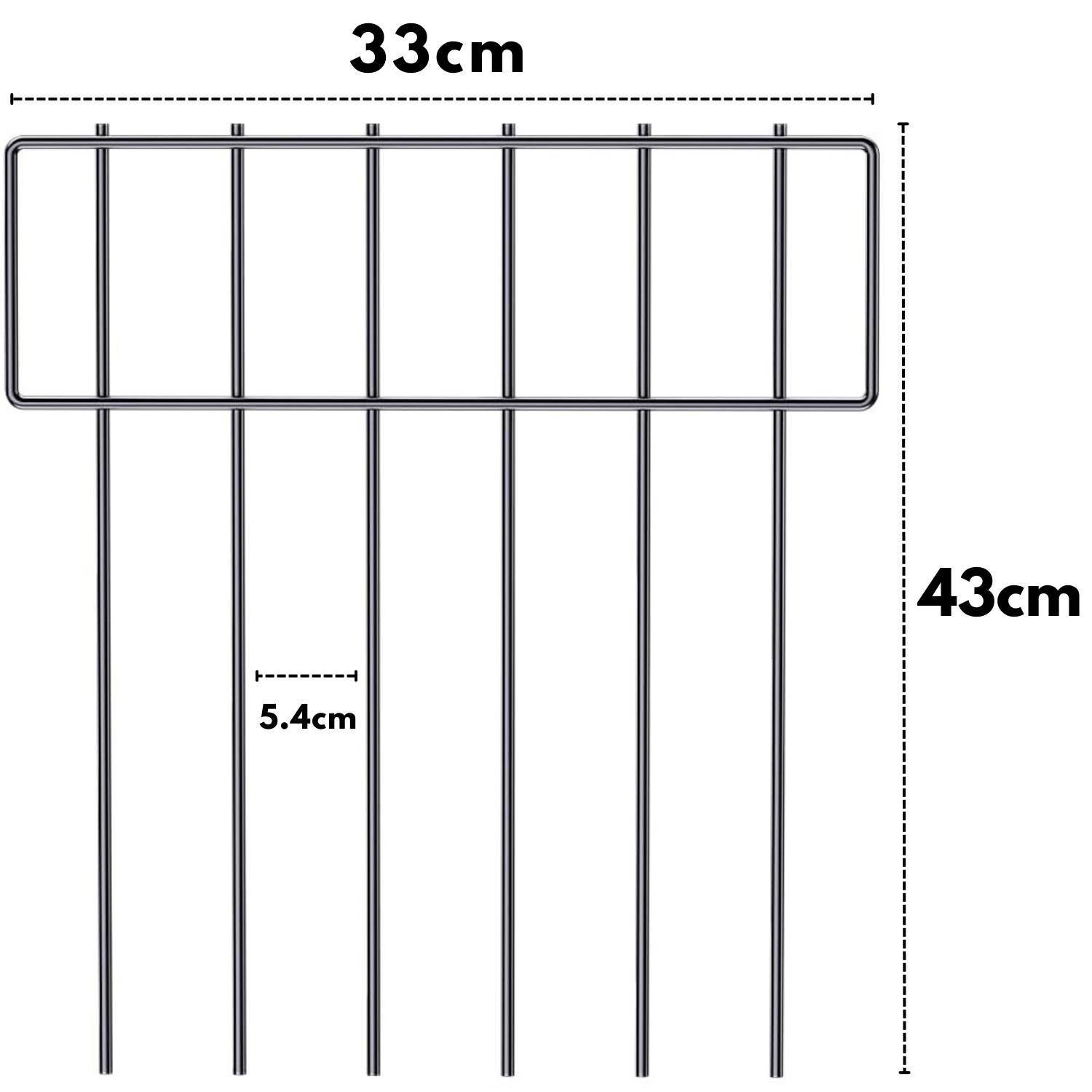 Animal barrier garden fence: image 4