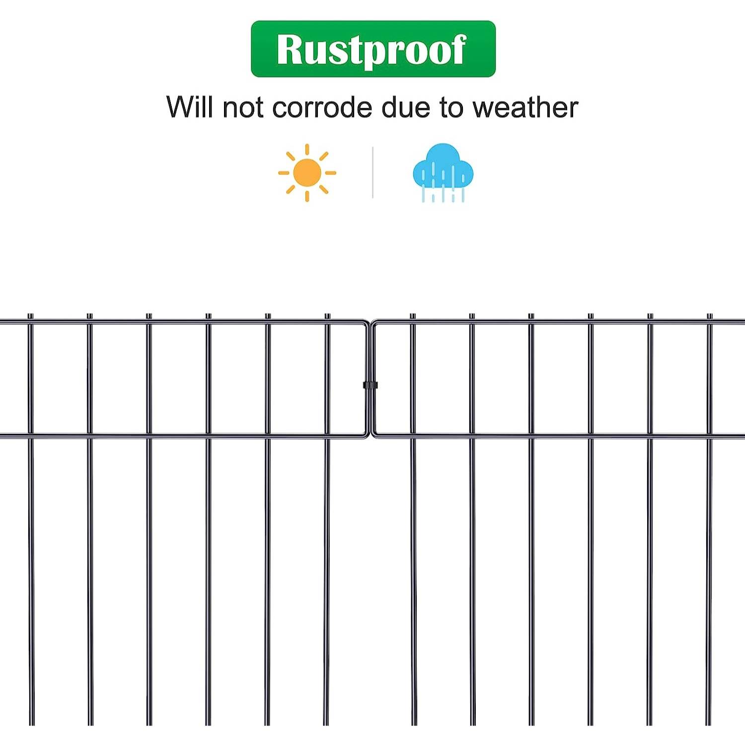 Animal barrier garden fence: image 7