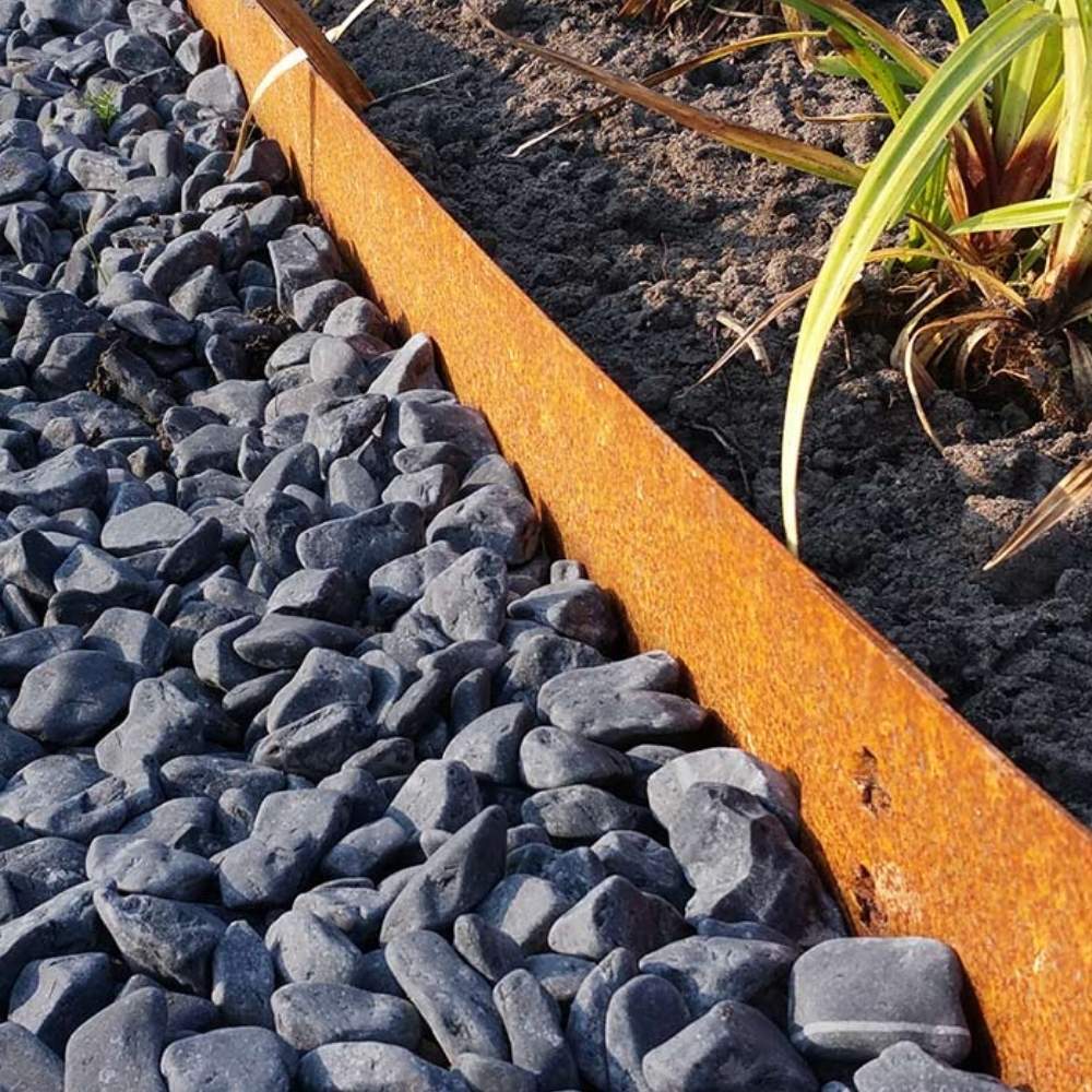 Corten steel garden edging: image 6