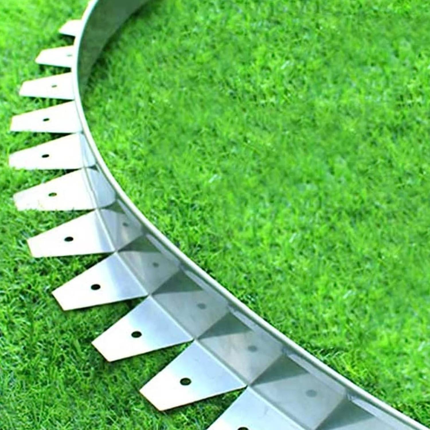 Stainless steel garden edging: image 4