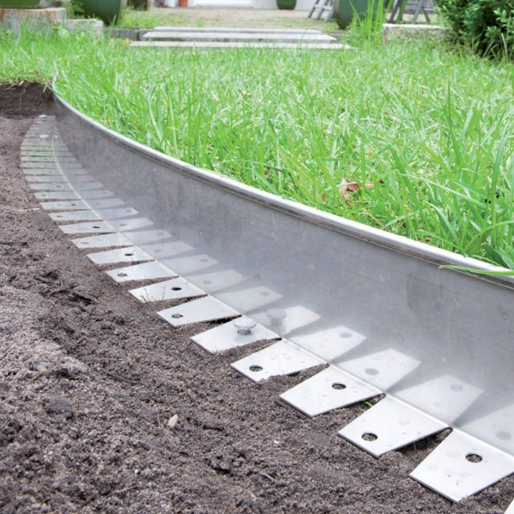 Stainless steel garden edging: image 5