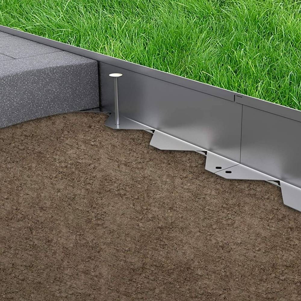 Stainless steel garden edging: image 6