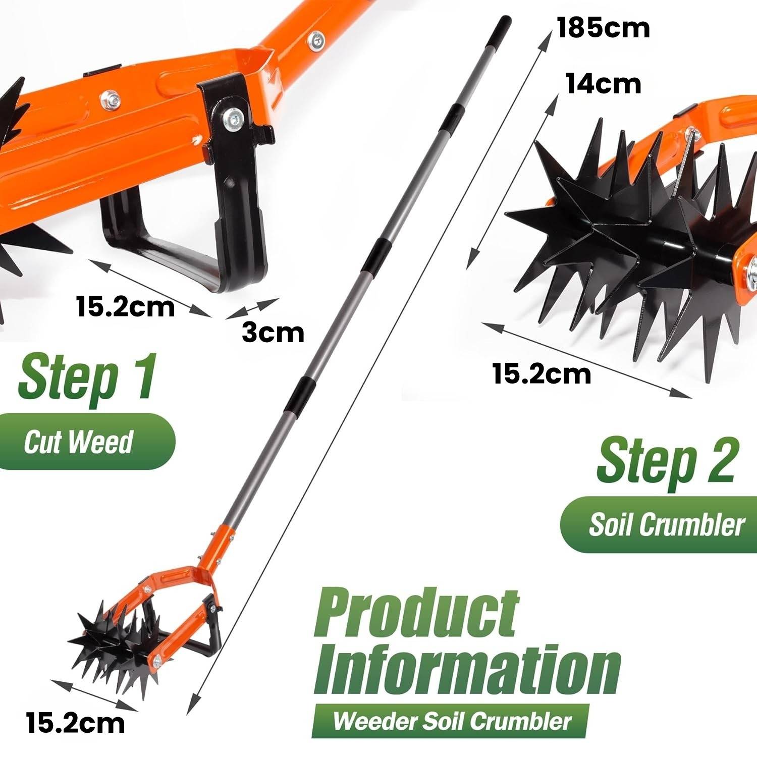 Hand tiller and cultivator